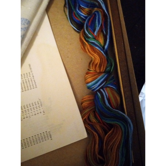 Mallard Ducks Cross Stitch Kit Box With Frame 11" X 14" Lee Ward's Animal Print - Picture 9 of 10